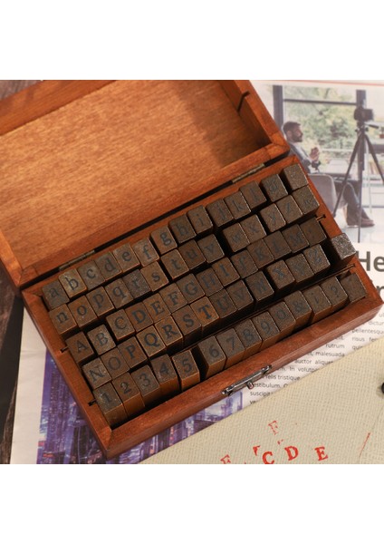 Zimuyinzhang Çoklu Vintage Trend Serisi Ahşap Damga Yaratıcı Harfler ve Sayılar Ofis Malzemeleri Pullar Dıy Öğrenci Kırtasiye Malzemeleri (Yurt Dışından) modelleri