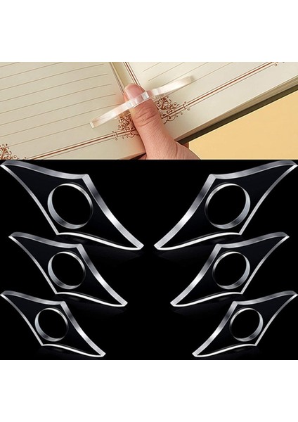 Büyük 2 Adet Akrilik Başparmak Kitap Desteği Sayfa Tutucu Kitap Kağıt Başparmak Klipleri Okul Ofis Malzemeleri Kitap Ayracı Okuma Öğrenci Noel Hediyeleri (Yurt Dışından) fiyatları