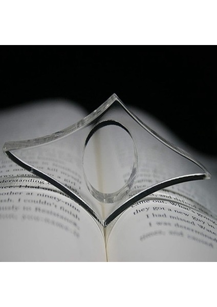 Büyük 2 Adet Akrilik Başparmak Kitap Desteği Sayfa Tutucu Kitap Kağıt Başparmak Klipleri Okul Ofis Malzemeleri Kitap Ayracı Okuma Öğrenci Noel Hediyeleri (Yurt Dışından) fırsatları
