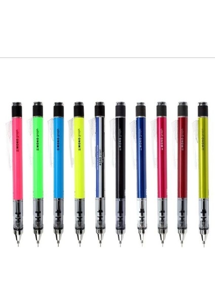 Acıbadem Kurabiyesi Mavi Tombow Mono Grafik Çalkalayıcı Mekanik Kurşun Kalem 0.5mm Şeffaf Renk Sallamak Out Kurşun Otomatik Kalem Çizim Dolum Öğrenci Ofisi (Yurt Dışından) modelleri
