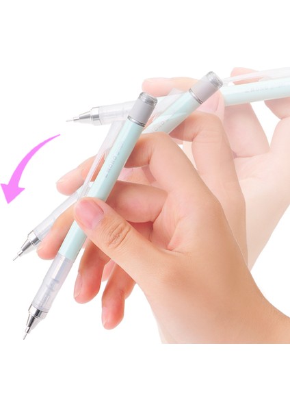 Acıbadem Kurabiyesi Mavi Tombow Mono Grafik Çalkalayıcı Mekanik Kurşun Kalem 0.5mm Şeffaf Renk Sallamak Out Kurşun Otomatik Kalem Çizim Dolum Öğrenci Ofisi (Yurt Dışından) fırsatları