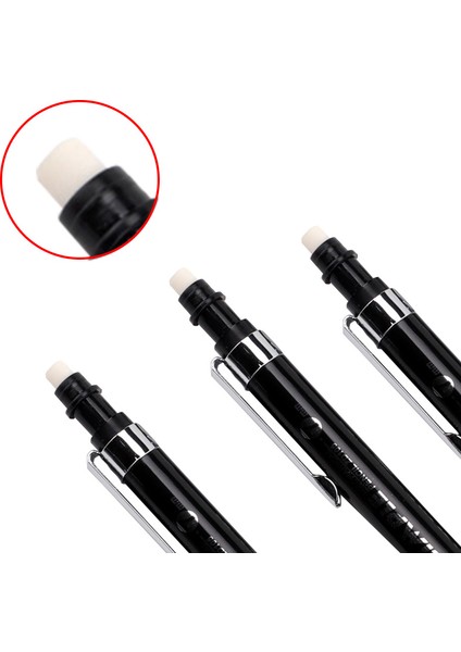 0.7mm 1 Adet/mekanik Kurşun Kalem 0.5/0.7mmhb Bir Silgi, Itmeli Tip Sanat Öğrencisi Yazı Kalemi ile Birlikte Gelir (Yurt Dışından) modelleri