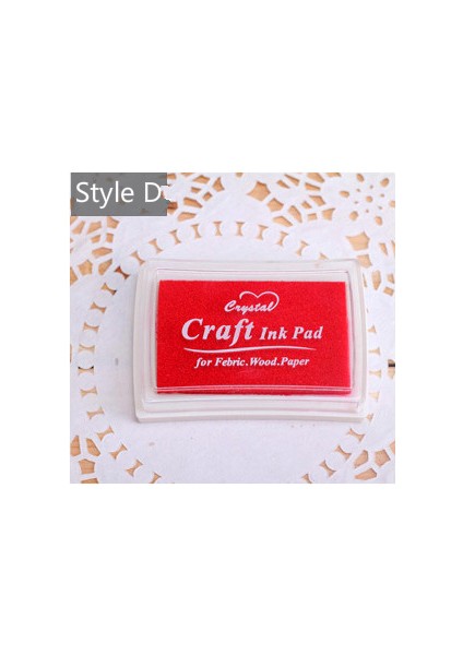 D Mr Kağıt 15 Renk Inkpad El Yapımı Dıy Zanaat Yağ Bazlı Mürekkep Pedi Kumaş Ahşap Kağıt Scrapbooking Mürekkep Pedi Parmak Boyama (Yurt Dışından)