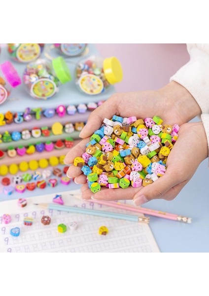 C Öğrenci Sevimli Silgi 50 Adet Kawaii Güzel Meyve Hayvan Tarzı Kalem Silgi Kırtasiye Renk Okul Ofis Silme Malzemeleri Çocuklar Gif (Yurt Dışından) modelleri