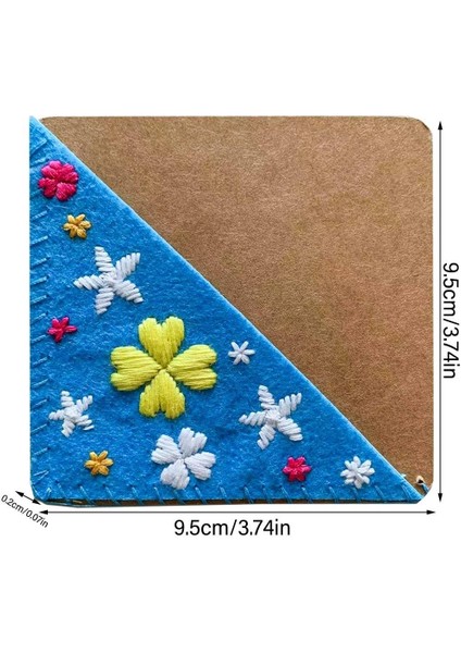 Yeşil El Kasalı Kitap Köşesi Koruyucu Çiçekler Nakış Kişilik Kitap Klibi Köşe Sayfa Işaretleyici Yer Işareti Sayfalandırma Işareti (Yurt Dışından) modelleri