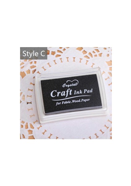 C Mr. Kağıt 15 Renk Kristal Zanaat Mürekkep Pedi Yaratıcı El Kitabı Aksesuarları El Yapımı Sanat Malzemeleri Çok Fonksiyonlu Öğrenci Kırtasiye (Yurt Dışından)