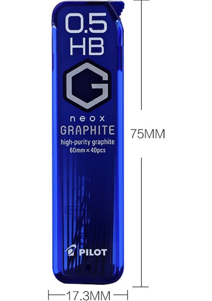 2h Pilot HRF5G-20 Mekanik Kurşun Kalem Kurşun Dolum Neox Grafit 0.5mm Öğrenci Yazma Kırılması Kolay Değil Çekirdek Hb/2b/2h/h Kırtasiye (Yurt Dışından) indirimleri