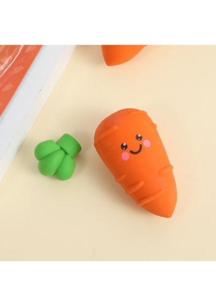 Küçük Set Kawaii Havuç Kalem Silgisi Okul Yazma Kırtasiye Çocuk Okul Malzemeleri (Yurt Dışından) fiyatları