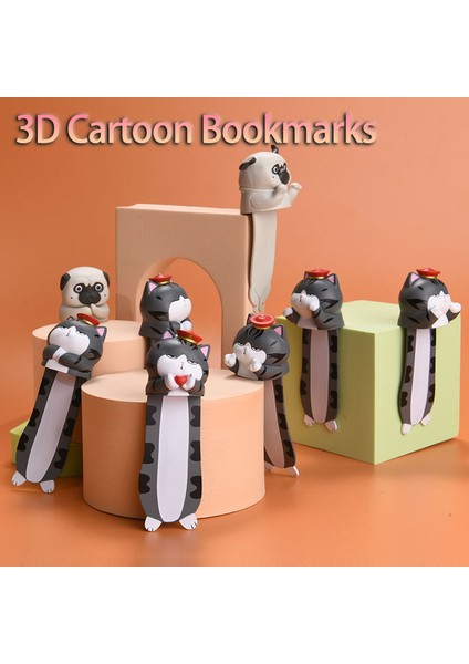 19 Komik Yer Imleri Sevimli Hayvanlar Yer Imleri Tuhaf Yer Işareti Arama Palz Moda 3D Tasarım Yer Işareti Çocuklar Için Yenilik Doğum Günü Partisi (Yurt Dışından)