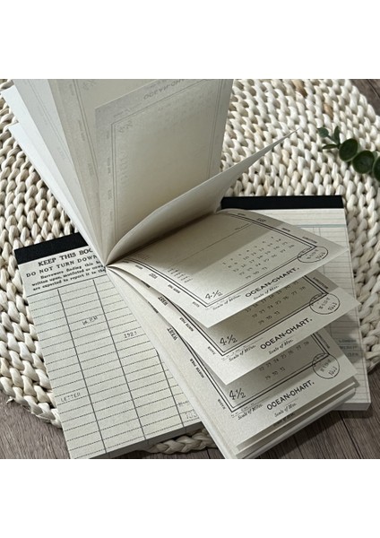 Stil 4 60 Adet Vintage Bloknot Yazılabilir Kağıt Fatura Listesi Notları Retro Bloknotlar Dekoratif Malzeme Kağıt Önemsiz Günlük Defteri Scrapbooking Dıy (Yurt Dışından)