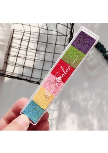 Stil 2 6 Renk Mini Zanaat Mürekkep Pedleri Degrade Renk Şeker Renkli Mürekkep Pedi Dikdörtgen Mürekkep Pedi Çok Renkli Damga Pedi Öğrenci Dergisi Kaynağı (Yurt Dışından) modelleri