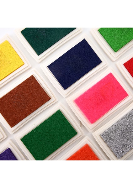 15 Pembe 15 Renk Mürekkep Pedi Damga Planlayıcısı Scrapbooking Silikon Damga Inkpad Diy Scrapbooking Kırtasiye Dıy Zanaat Standart Mühür (Yurt Dışından) fırsatları