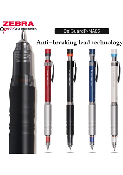 Mavi 0.3mm Zebra MA86 Mekanik Kurşun Kalem Metal Kavrama Çizim Kalemi 0.3/0.5mm Öğrenciler Yazma Düşük Ağırlık Merkezi Kırtasiye Malzemeleri (Yurt Dışından) fiyatları