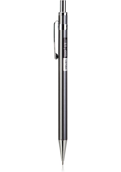 1 Adet Siyah 0.5 mm Delı Yüksek Kaliteli Tam Metal Mekanik Kurşun Kalem 0.5/0.7 Lapices Profesyonel Boyama ve Yazma Okul Malzemeleri (Yurt Dışından)