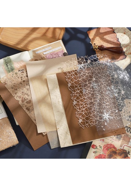 Scz-Dxjhtyw-01 30 Sayfa A5 Yaratıcı Örgü Gazlı Bez Özel Malzeme Kağıt Torba Bloknot Dıy Dergisi Scrapbooking Dekorasyon Notları Kağıt Kırtasiye (Yurt Dışından)