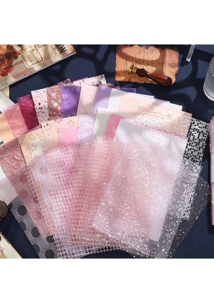 Scz-Dxjhtyw-01 30 Sayfa A5 Yaratıcı Örgü Gazlı Bez Özel Malzeme Kağıt Torba Bloknot Dıy Dergisi Scrapbooking Dekorasyon Notları Kağıt Kırtasiye (Yurt Dışından)