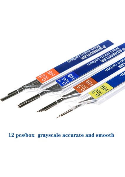 0.3mm 2h Almanya Staedtler Kurşun Çekirdek 0.3/0.5/0.7/0.9mm Mekanik Kalem Grafit Değişim Çekirdek Anti-Break Gri Tonlamalı Hassas Kırtasiye (Yurt Dışından) modelleri