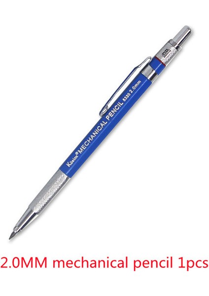 Mekanik Kurşun Kalem Kuelox Otomatik Kurşun Kalem 2.0mm Kalın Dolum 2b/hb Kroki Çizgi Roman Profesyonel El-Boyalı Mimari Çizim Tasarım Kalem (Yurt Dışından)