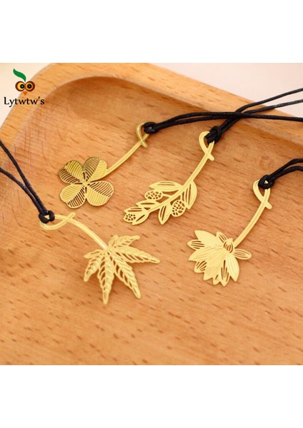 B Yaratıcı Metal Yer Işareti Mark Sayfa Öğretmen Çocuk Öğrenci Hediye Kırtasiye Okul Ofis Malzemeleri Yonca Lotus Çiçeği Akçaağaç Yaprağı (Yurt Dışından) modelleri