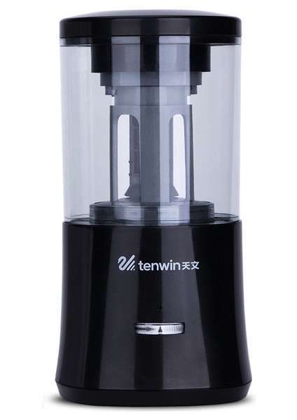 Siyah Elektrikli Kalemtıraş Regargeable Kroki Kalemtıraş Tam Otomatik Kalemtıraş Otomatik Durdurma 6-8mm Renkli (Yurt Dışından)