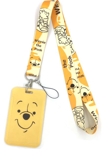 Stil 6 Pooh Ayı Winnie Kordon Kredi Kartı Kımlık Tutucu Çanta Öğrenci Kadın Seyahat Kartı Kapağı Rozeti Araba Anahtarlık Süslemeleri (Yurt Dışından) modelleri