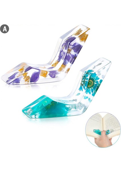 1 Adet Kitap Standı Epoksi Kurutulmuş Çiçek Kitap Ayracı Başparmak Tutucu Kitap Desteği Kitap Sayfası Açıcı Kitap Ayracı Basın Okuma Yardım Kitap Halkası (Yurt Dışından)