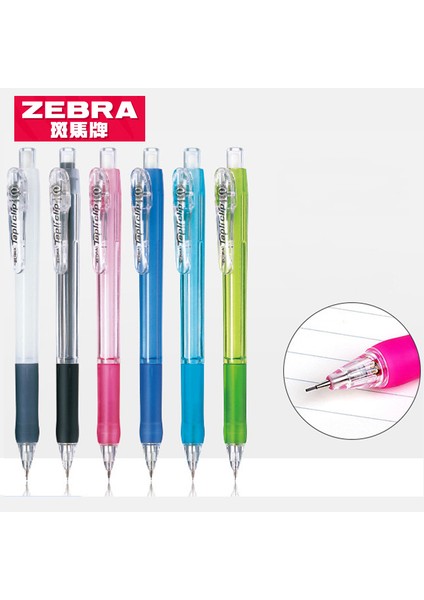 1 Adet 0.5mm Beyaz Japonya Zebra Mekanik Kurşun Kalem Kırtasiye Yazma Çizim Lapices Канцелярия Yumuşak Tutkal Kalem Kavrama Teleskopik Ucu Kırılması Zor Kurşun (Yurt Dışından) modelleri
