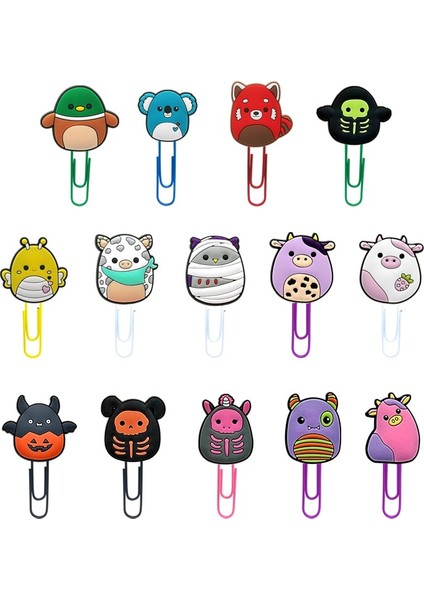 4143-09 1 Adet Kawaii Bebek Pvc Imleri Domuz Kedi Sayfa Tutucu Kağıt Klip Shooloffice Malzemeleri Öğrenci Kırtasiye Aksesuarları Çocuklar Hediye (Yurt Dışından) modelleri