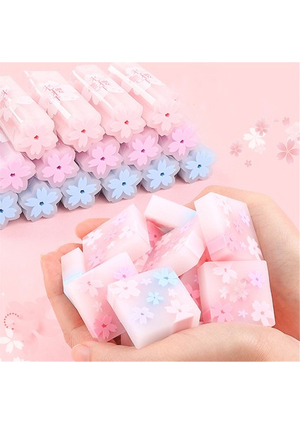 1 Adet Kare 1 Adet Kawaii Sakura Çiçeği Silgi Temiz Silin Düzeltme Araçları Kalem Kauçuk Okul Çocuklar Için Jöle Renkli Kalem Silgi (Yurt Dışından) fiyatları