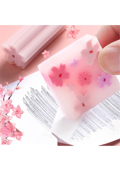 1 Adet Kare 1 Adet Kawaii Sakura Çiçeği Silgi Temiz Silin Düzeltme Araçları Kalem Kauçuk Okul Çocuklar Için Jöle Renkli Kalem Silgi (Yurt Dışından) fırsatları