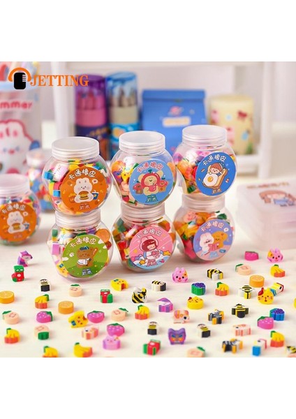 Xs 50 Adet/takım Sevimli Kauçuk Silgi Yaratıcı Hayvan Meyve Kalem Silgi Mini Kawaii Kırtasiye Çocuklar Öğrenci Ofis Malzemeleri (Yurt Dışından) fırsatları