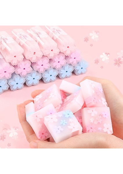 2 Adet Rastgele Tasarım Sevimli Pembe Kiraz Çiçekleri Silgi Kiraz 2b Silgi Malzemesi Escolar Kawaii Kırtasiye Okul Malzemeleri Papelaria Öğrenci Için Hediye (Yurt Dışından)