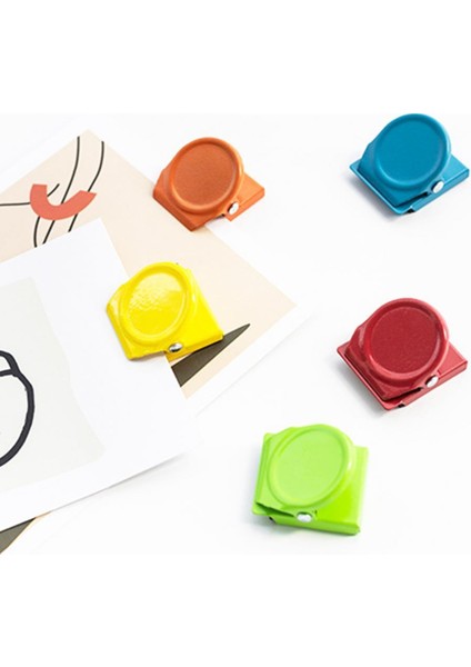 Mavi Metal 4 Adet Mükemmel Güçlü Öğrenciler Mesaj Klip Buzdolabı Mıknatısı Şeker Renk Depolama Klip Narin Buzdolabı (Yurt Dışından) modelleri