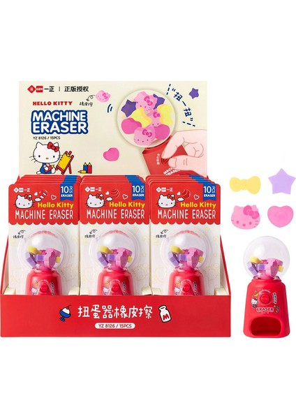 1 Adet Sanrio Silgi Kawaii My Melody Hayvan Şekilli Şeker Makinesi Mini Kauçuk Kawaii Öğrencileri Kırtasiye Okul Düzeltme Malzemeleri (Yurt Dışından)