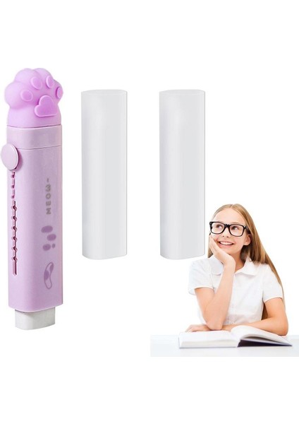 Mavi Kedi Paw Şekilli Silgi Silgi Kalem Kawaii Silgi Sevimli Kauçuk Geri Çekilebilir Kedi Paw Silgi Öğrenciler Yazma Çizim (Yurt Dışından) fiyatları