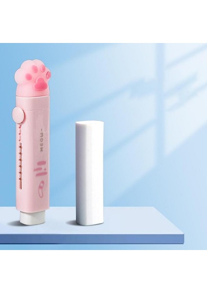 Mavi Kedi Paw Şekilli Silgi Silgi Kalem Kawaii Silgi Sevimli Kauçuk Geri Çekilebilir Kedi Paw Silgi Öğrenciler Yazma Çizim (Yurt Dışından) indirimleri