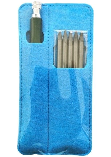 B 5.6mm Mekanik Kurşun Kalem Seti Yedekli Otomatik Mekanik Grafit Kurşun Kalem (Yurt Dışından)