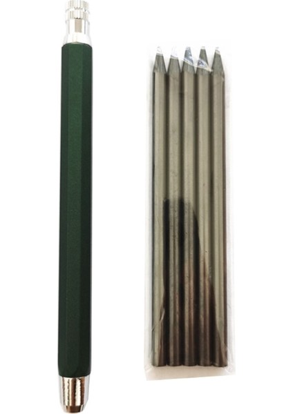 B 5.6mm Mekanik Kurşun Kalem Seti Yedekli Otomatik Mekanik Grafit Kurşun Kalem (Yurt Dışından) modelleri