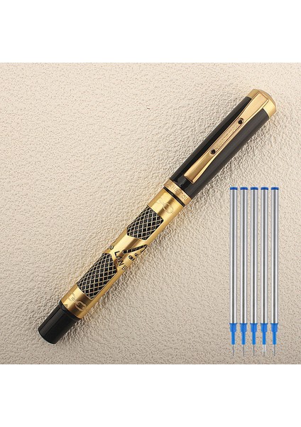 Kalem Dolum (Kutu Değil) Lüks Okul Tükenmez Kalem Metal Üst Düzey Iş Ofis Hediyeleri Imza Kalem Pu Kalem Çantaları Seçin (Yurt Dışından)