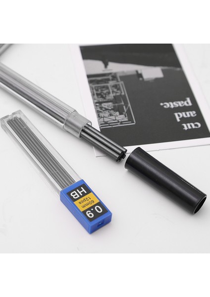 1x 0.5mm Kurşun Metal Mekanik Kurşun Kalem Seti Kurşun Yedekler ile Öğrenci Yazma Çizim Sanat Kaynağı 0.3/0.5/0.7/0.9/1.3/2.0mm Otomatik Kalem (Yurt Dışından)