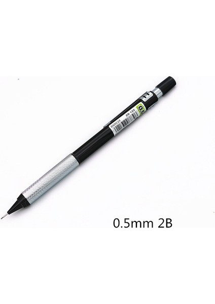 0.5mm 2b Kalem Yüksek Kaliteli Tam Metal ZD125 Mekanik Kurşun Kalem 0.3 0.5 0.7 0.9mm Profesyonel Çizim Tasarım Boyama Otomatik Kalem (Yurt Dışından)