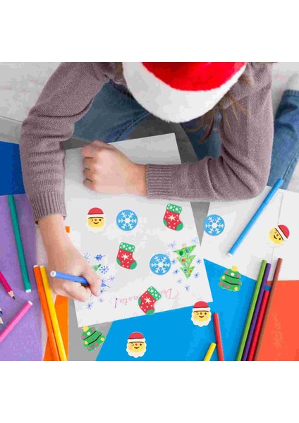 Gösterildiği Gibi 2.5x2.1 cm 60 Adet Noel Karikatür Silgi Ren Geyiği Noel Baba Noel Kauçuk Silgi Öğrenci Kırtasiye (Rastgele Tarzı) (Yurt Dışından) fırsatları