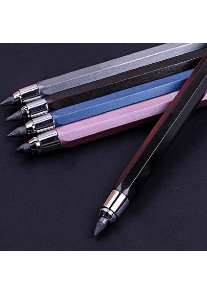 3 Adet 4b Kurşun Yaratıcı 5.6mm Metal Mekanik Kurşun Kalem 4b 6b 8b Sanat Kroki Otomatik Kalem Okul Ofis Malzemeleri Öğrenciler Çizim Kırtasiye (Yurt Dışından)