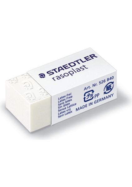 Siyah 1 Adet Staedtler 526 B40-9 Siyah Çalışma Sınavı Profesyonel Çizim Kroki Silgi Daha Az Kırıntı Düzeltme Malzemeleri Silgi (Yurt Dışından) indirimleri