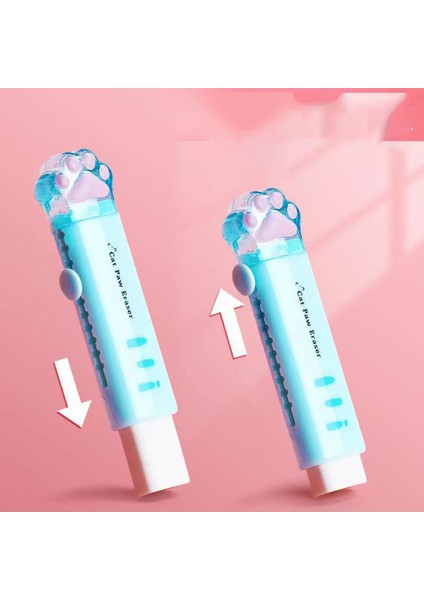 Pembe Itme-Çekme Tasarım Kedi Paw Taşınabilir Kauçuk Silgi Sevimli Silgi Çocuklar Için Okul Ofis Malzemeleri Hediye Kırtasiye Ödülleri (Yurt Dışından) modelleri