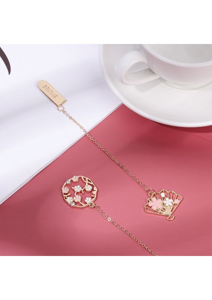 Stil 9 Kırtasiye Retro Kırmızı Taçlı Vinç Astronot Püskül Metal Kitap Ayracı Kitap Klibi Sayfalandırma Mark Kişilik (Yurt Dışından) fırsatları