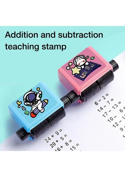 Pembe Çıkarma Matematik Merdane Damga Toplama ve Çıkarma Merdane Mühür Matematik Oyunları Matematik Uygulama Soruları Dijital Merdane Damga Rastgele (Yurt Dışından)