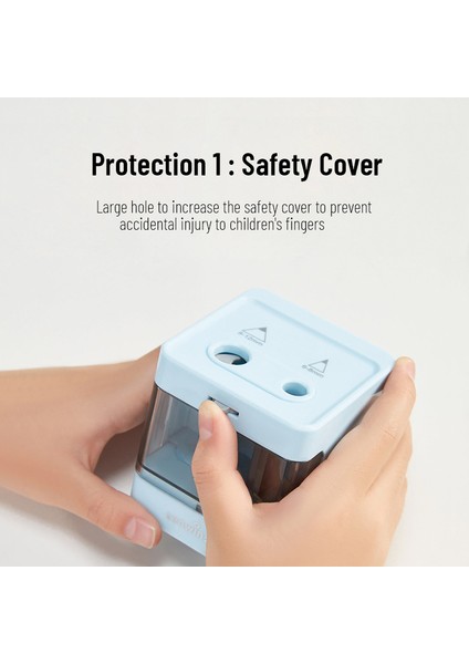 Mavi Tenwin Otomatik Elektrikli Kalemtıraş Mini USB Çift Güç Kalemtıraş Kaynağı Okul Öğrencileri Kırtasiye 6-12MM Kalem (Yurt Dışından) fırsatları