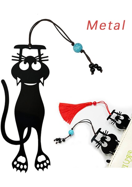 F 1 Adet Kawaii Siyah Kedi Kitaplar Için Imleri 3D Metal Stereo Hayvan Kitap Ayracı Öğrenci Öğretmen Hediyeleri Için Yaratıcı Kırtasiye (Yurt Dışından) fiyatları