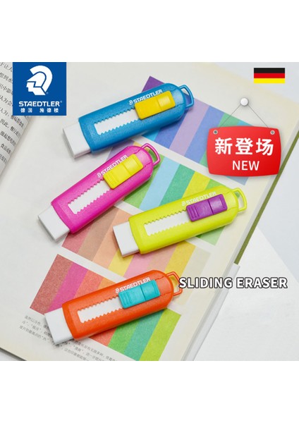 Orange 1 Dolum 1 Staedtler Silgi 525 Ps2 Geri Çekilebilir Itme-Çekme Canlı Kontrast Serisi Silme Kalem Çizimi Temiz Dağınıklık Yok Sevimli Kırtasiye (Yurt Dışından) modelleri